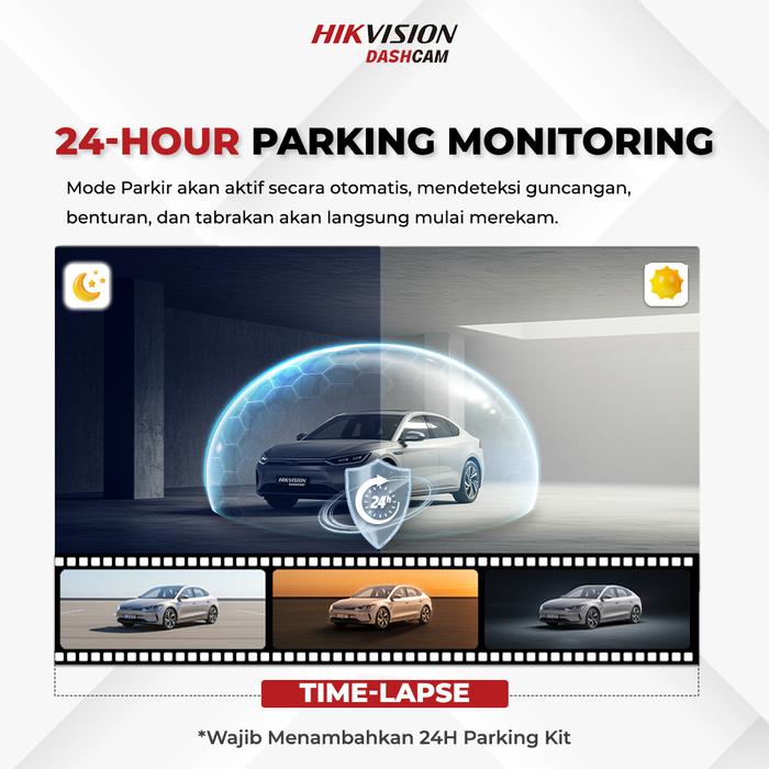 Hangzhou Hikvision Digital Technology Hikvision K5 2K Dashcam Dual Channel