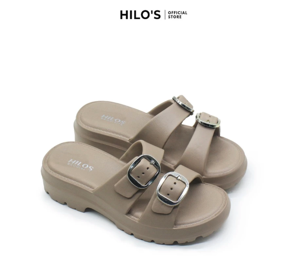 Hilo's Sandal Wedges Wanita Dewasa Tali Gesper 2