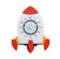Aspirasi Hidup Indonesia AZKO Forhom Rocket Wall Clock 1