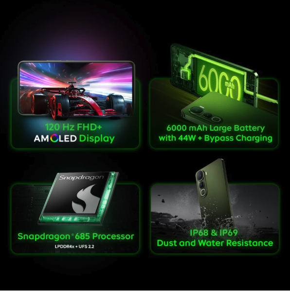 Vivo Mobile Indonesia vivo iQOO Z10 Lite (8/256GB)