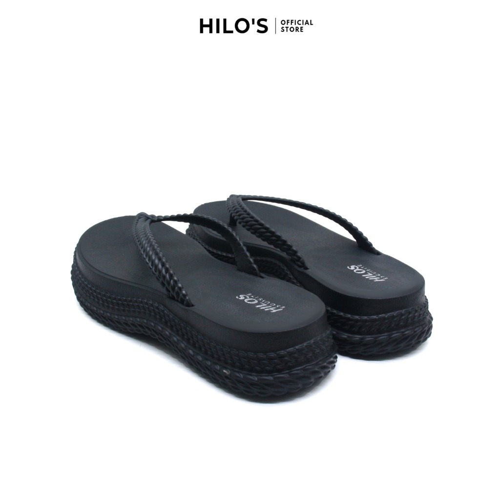  Hilo's Sandal Jepit Tinggi Wanita Tali Kepang
