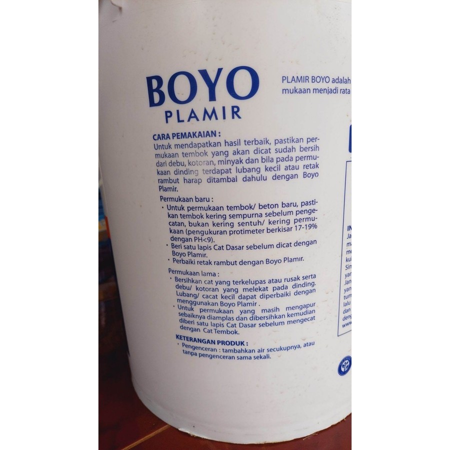 Boyo Plamir 5 kg 3