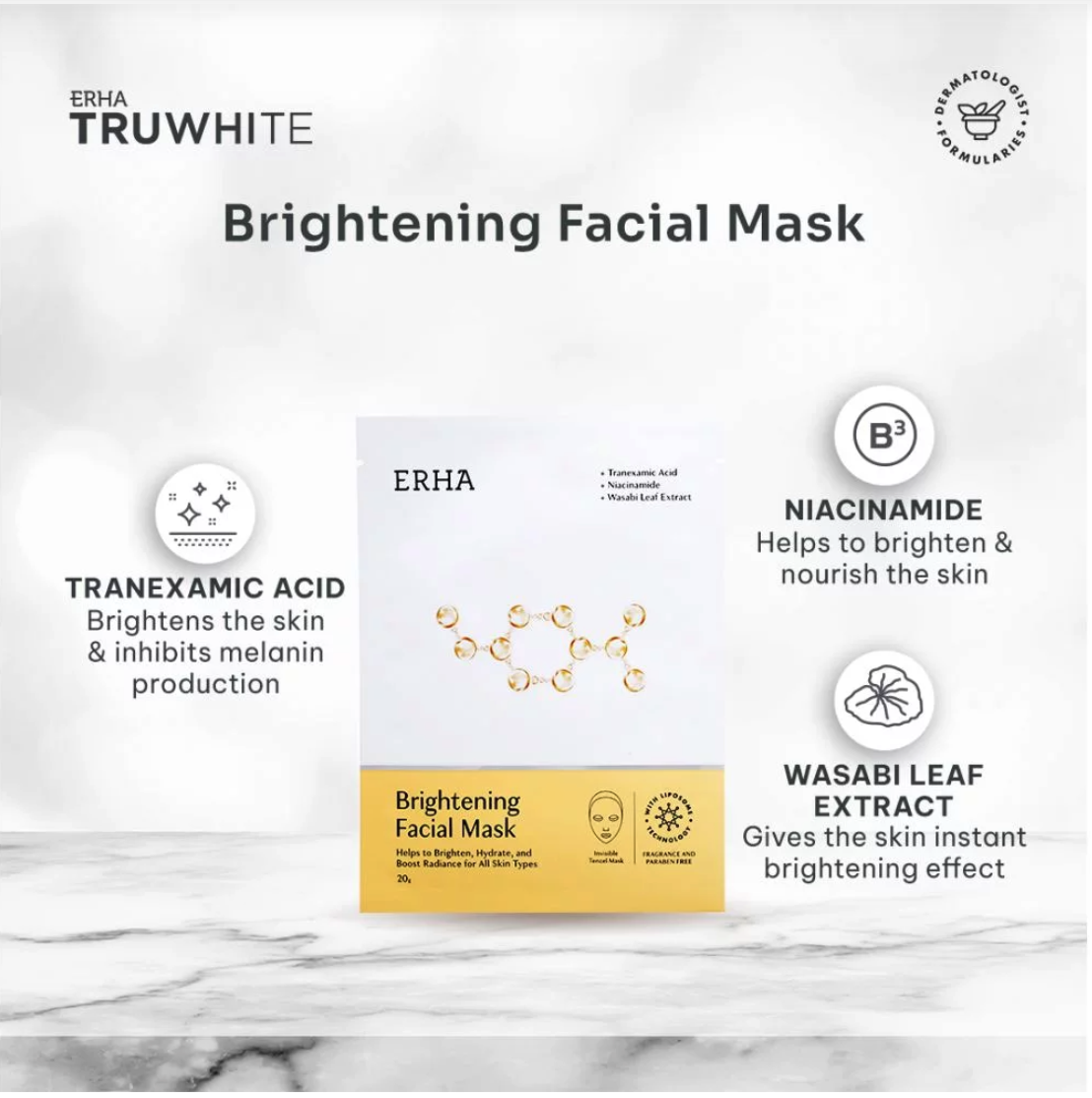 ERHA Clinic Indonesia ERHA Brightening Facial Mask