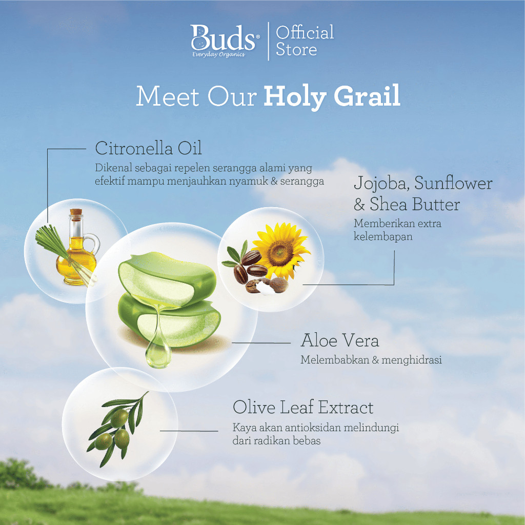 Bio Harvest Buds Organics Mozzie Clear Lotion