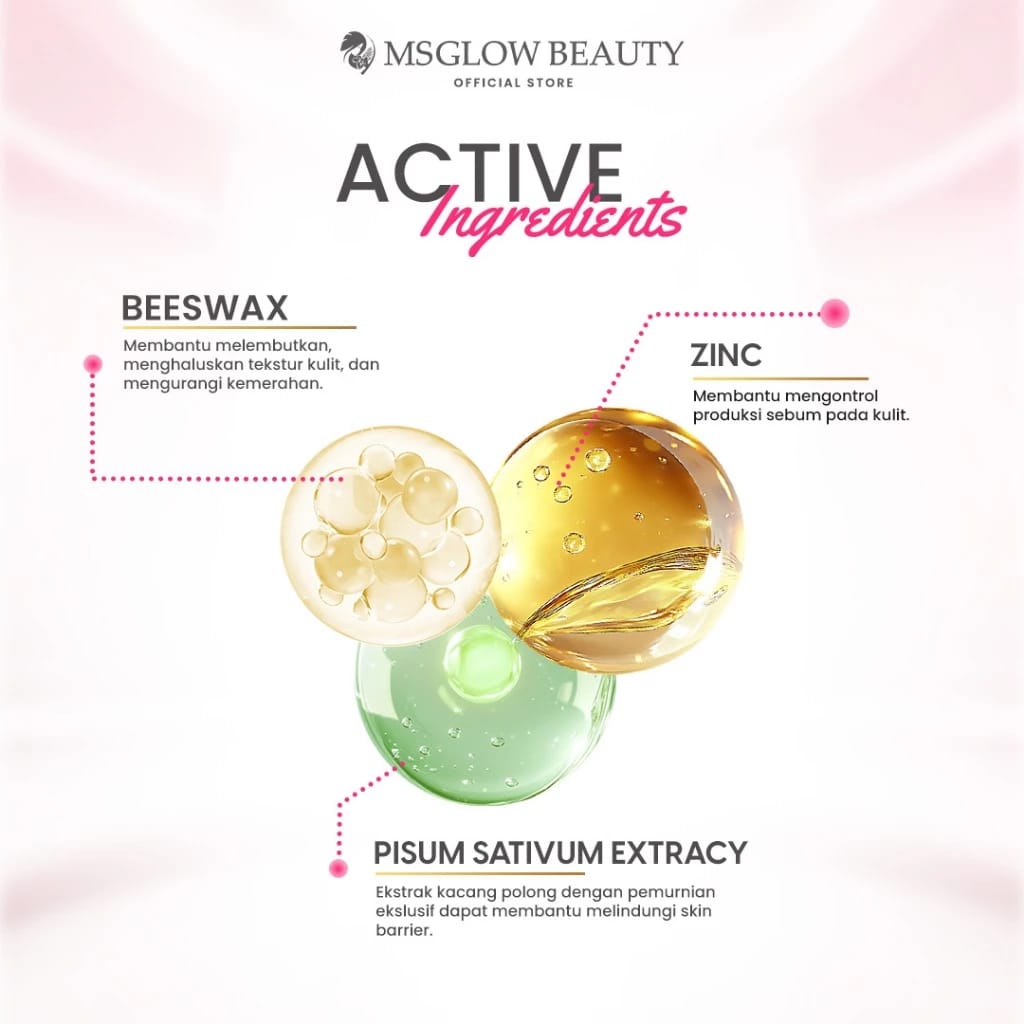 Kosmetika Cantik Indonesia MS Glow Whitening Day Cream SPF 30 PA+++