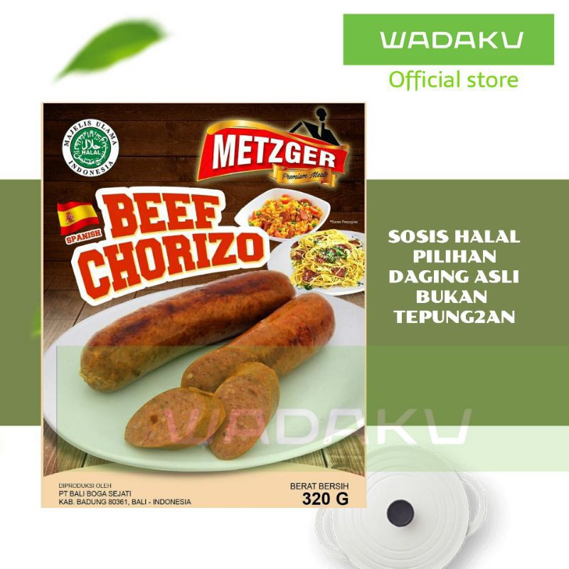 Bali Boga Sejati Metzger Beef Chorizo