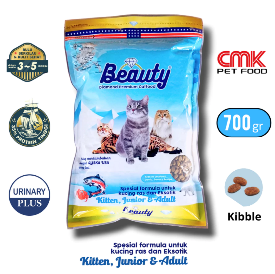 Ori Aquatik  Beauty Diamond Premium Catfood 700 gram