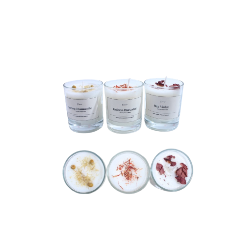 Natural Scented Candle / Lilin Aromaterapi Gelas