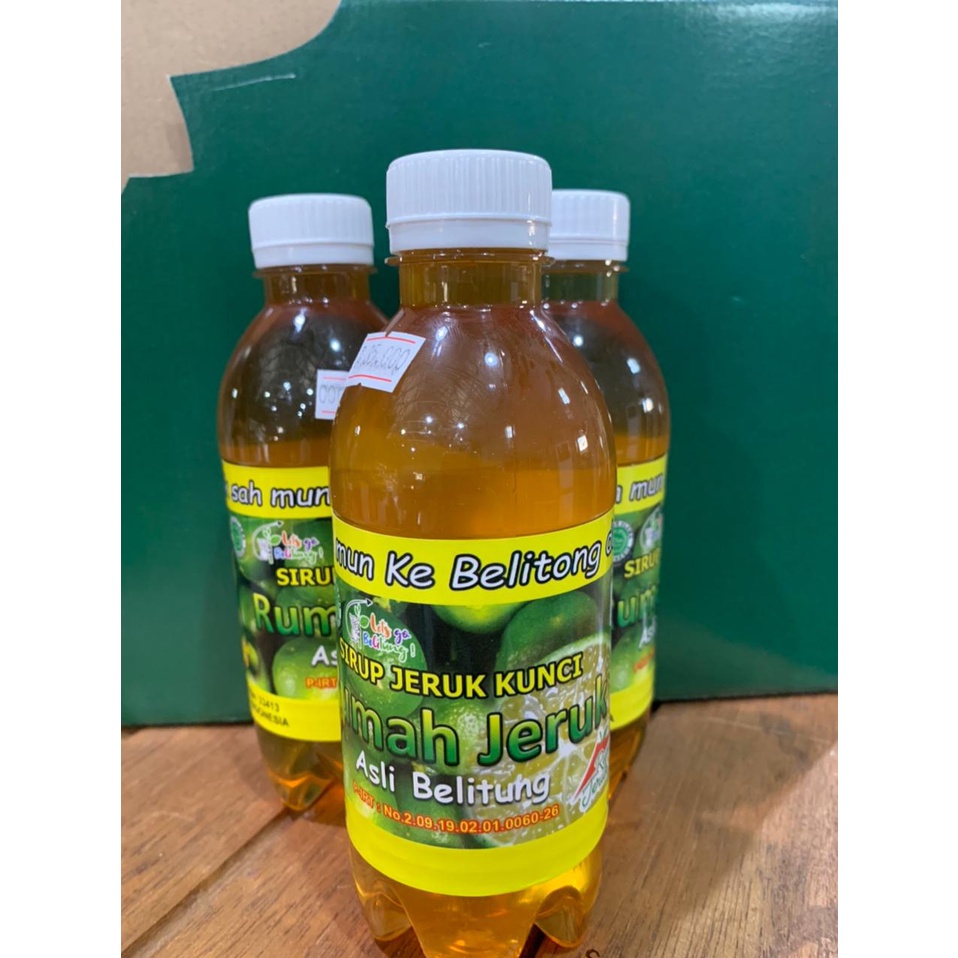 Sirup Jeruk Kunci Asli Belitung 4