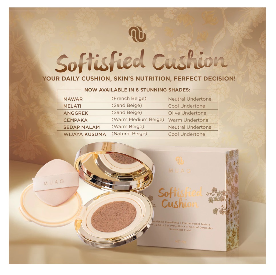 MUAQ Berkah Sejahtera MUAQ Softisfied Cushion Cempaka