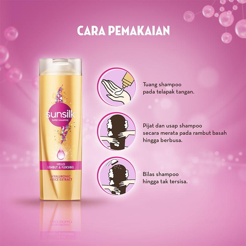 Unilever Indonesia Sunsilk Super Shampoo Hello Lembut & Fleksibel