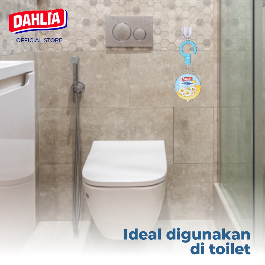 Unitama Sari Mas Dahlia Kamper Freshener Gantung  White Daisy