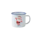 null Seruni Living Hampers Mug Enamel Kaleng Motif Natal 1