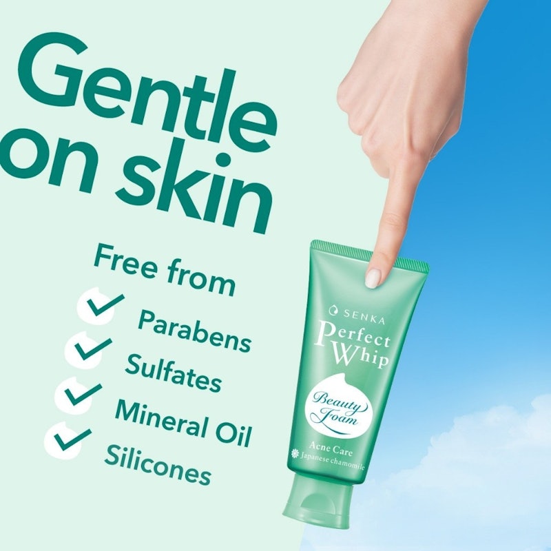 SENKA Perfect Whip Acne Care Facial Foam 3