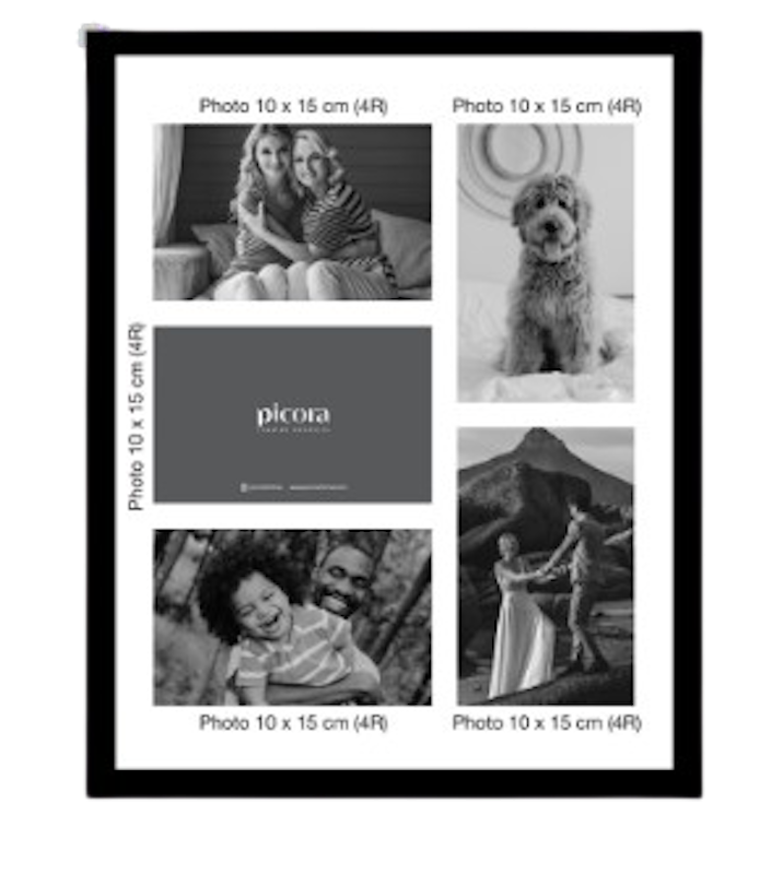ARTE Multi Opening Frame 28x36cm 11R/5op