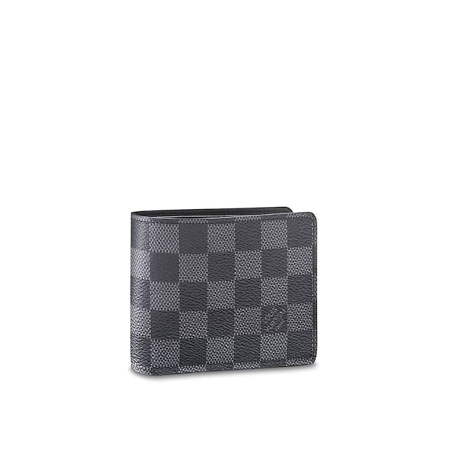 Multiple Wallet Damier Graphite Canvas  ｜ N62663