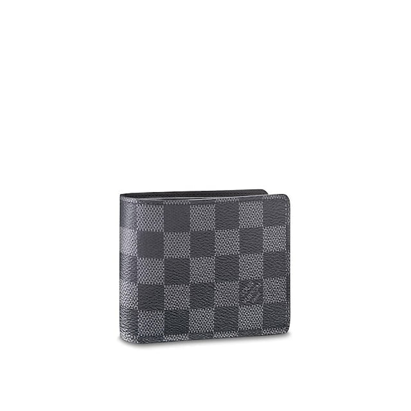Multiple Wallet Damier Graphite Canvas 1