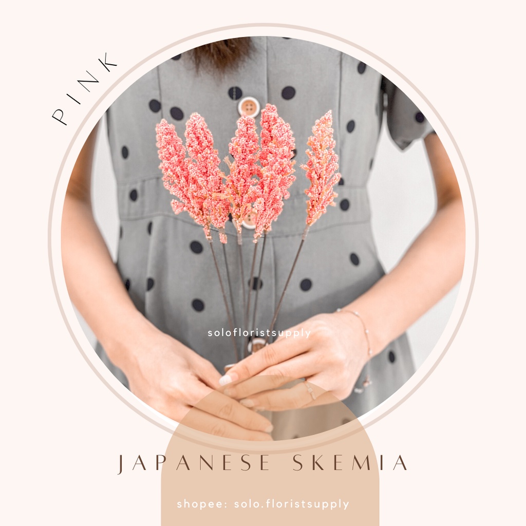  Artificial Japanese Skimmia Flower