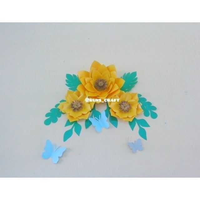 Paper Flower Backdrop 4