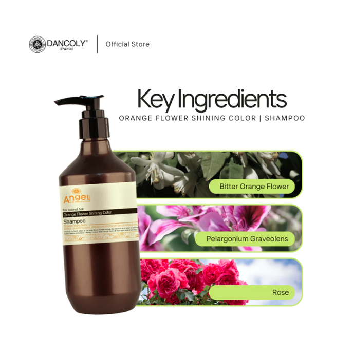Dancoly Cosmetique Dancoly Orange Flower Shining Color Shampoo
