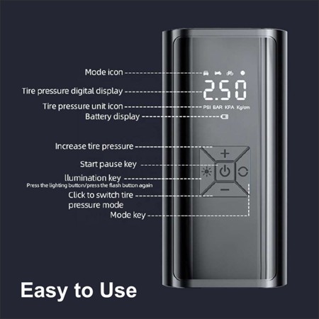  TERA Air Compressor Wireless Multifuction