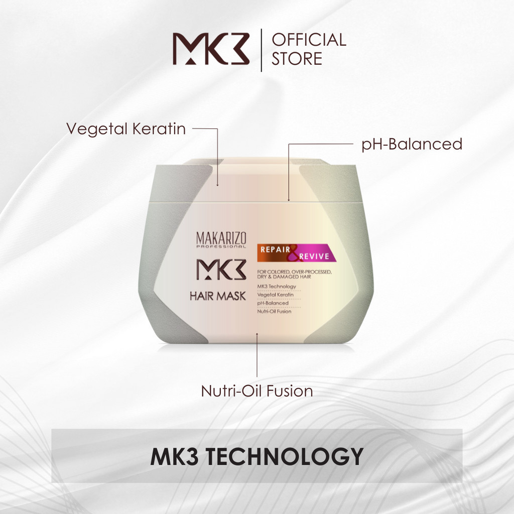 Akasha Wira International Makarizo Professional MK3 Repair & Revive Hair Mask