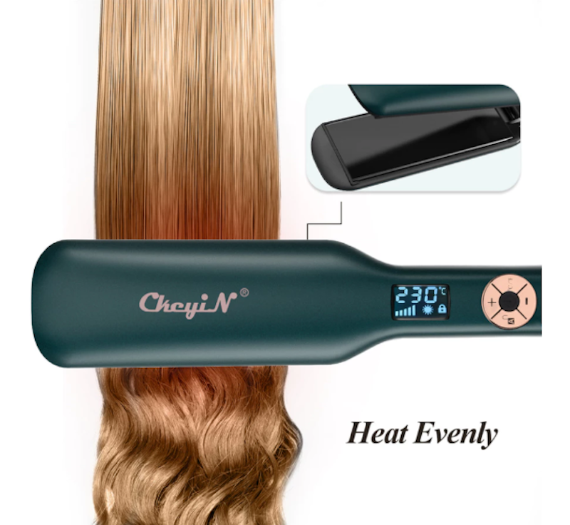 CkeyiN Wide Hair Straightener 3