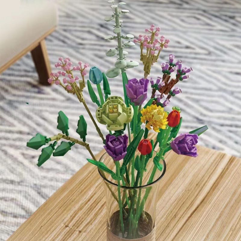 Panluosi Building Block Bouquet
