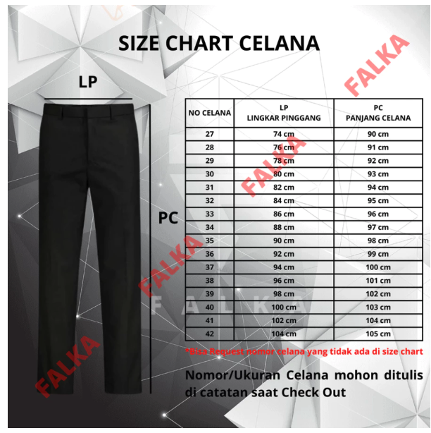  Falka 3 In 1 Setelan Jas Formal Pria Hitam List Putih