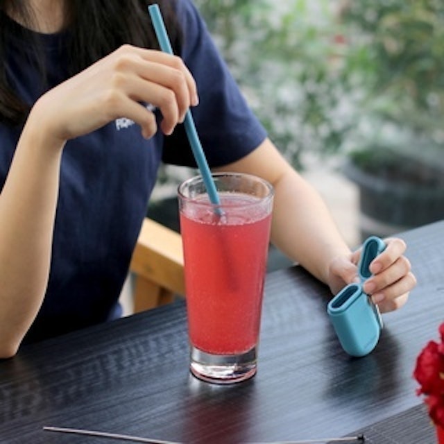 Foldable Straw Sedotan Lipat Silikon