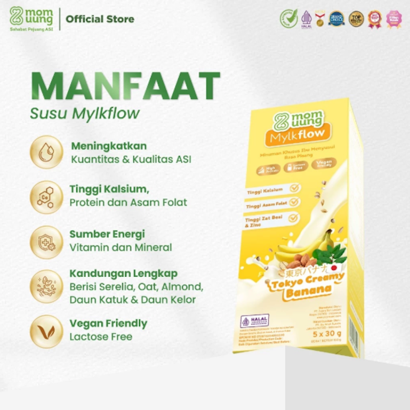 Mom Uung Mylkflow Tokyo Creamy Banana 2