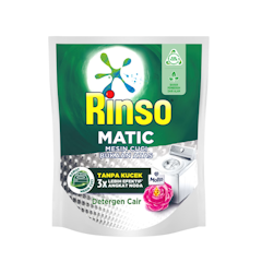 Rinso Matic Deterjen Cair Mesin Cuci Bukaan Atas