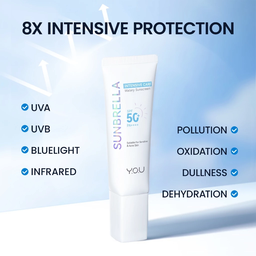 HEBE Beauty Style Y.O.U Sunbrella Intensive Care Watery Sunscreen SPF50+ PA++++
