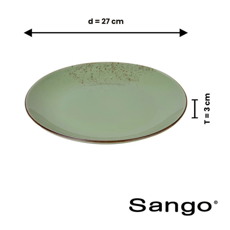 Sango Set Peralatan Makan Maidenhair (Isi 4) 3