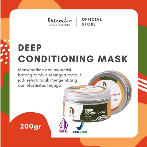Kriwil Kosmetik Indonesia Kriwil Deep Conditioning Mask