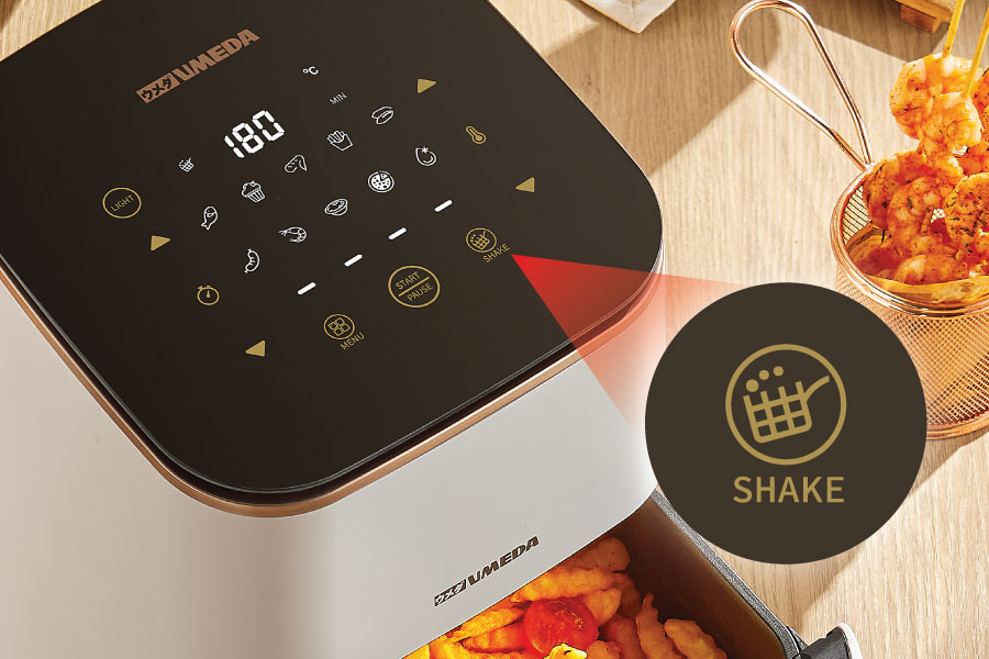 Umeda Umeda Genki Digital Air Fryer Low Watt