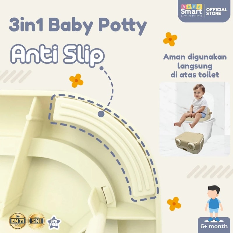 BEBE SMART Baby Potty 3 in 1 3