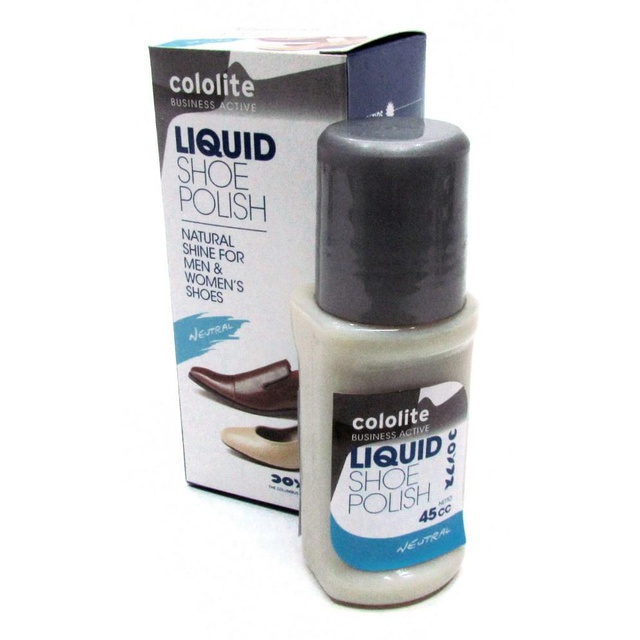 The Columbus Cololite Liquid Shoe Polish Neutral 