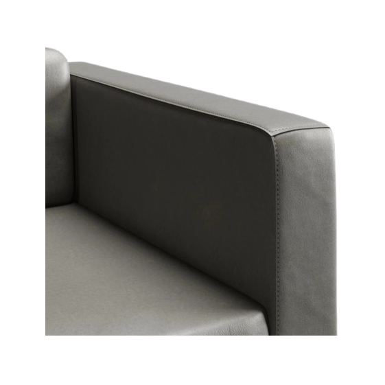 Halim Inti Gahara XIONCO ORYCTO Leather Arm Couch Three Seat FX• Choco 88