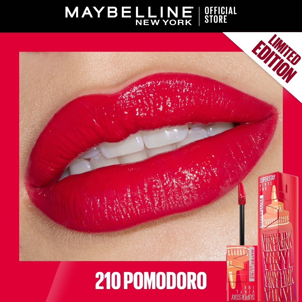 L’Oréal Maybelline New York SuperStay Vinyl Ink 210 Pomodoro