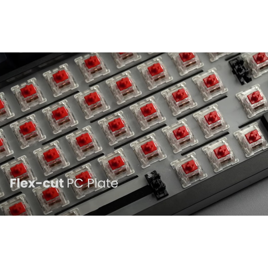 Ajazz Tongchuang Electronic Technology Ajazz Dual Tone 75% Mechanical Keyboard Wired White Backlight AK820