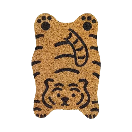 AZKO Forhom Keset Pintu PVC Printed Shape Tiger 1