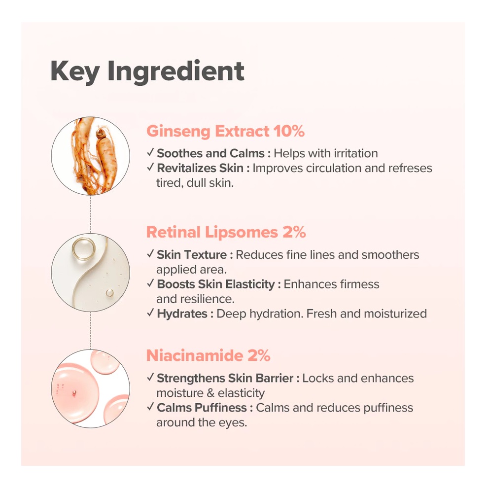 Goodal Global Beauty of Joseon Revive Eye Cream: Ginseng + Retinal