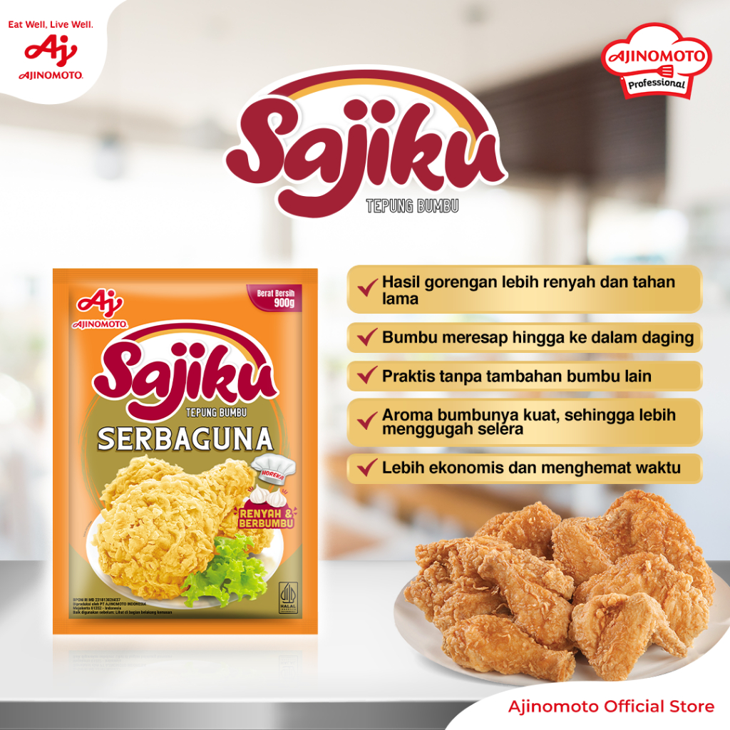 Ajinomoto Sajiku® Tepung Bumbu Serbaguna