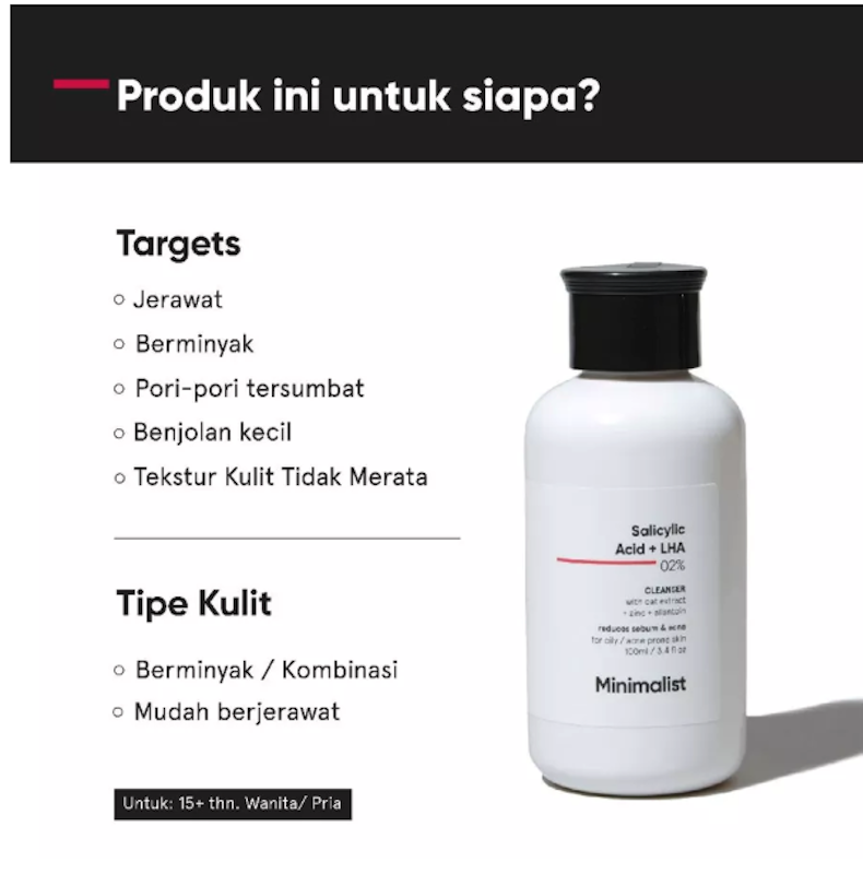 Minimalist 2% Salicylic Acid Cleanser 2