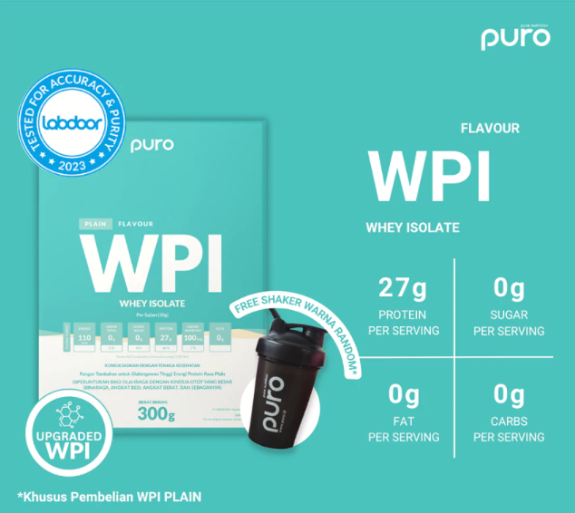 Puro ISOPRO WPI Whey Isolate Plain 2