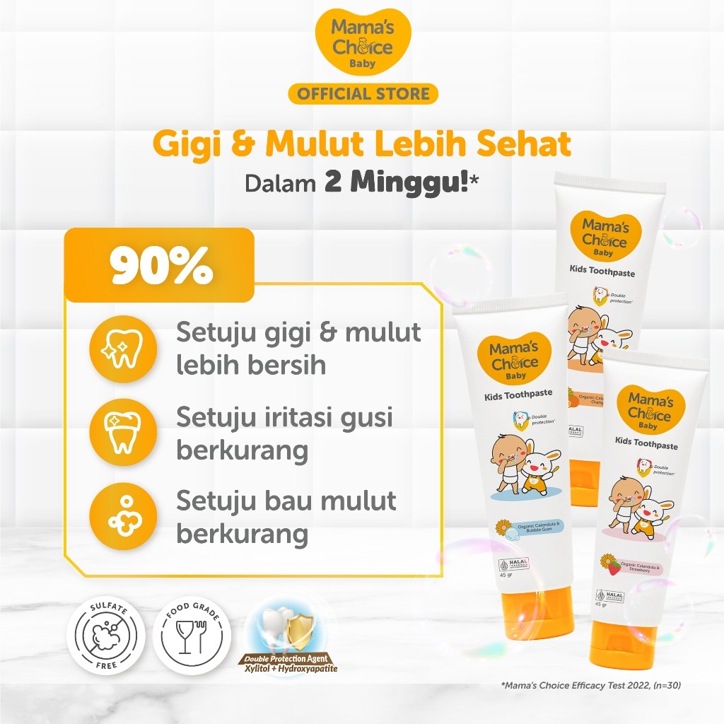 Mamac Distribusi Indo Mama’s Choice Kids Toothpaste 