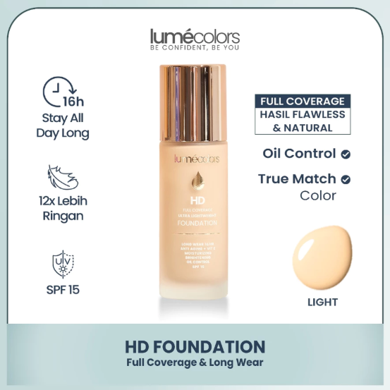 Lumecolors Lumecolors HD Full Coverage Ultra Lightweight Foundation Light
