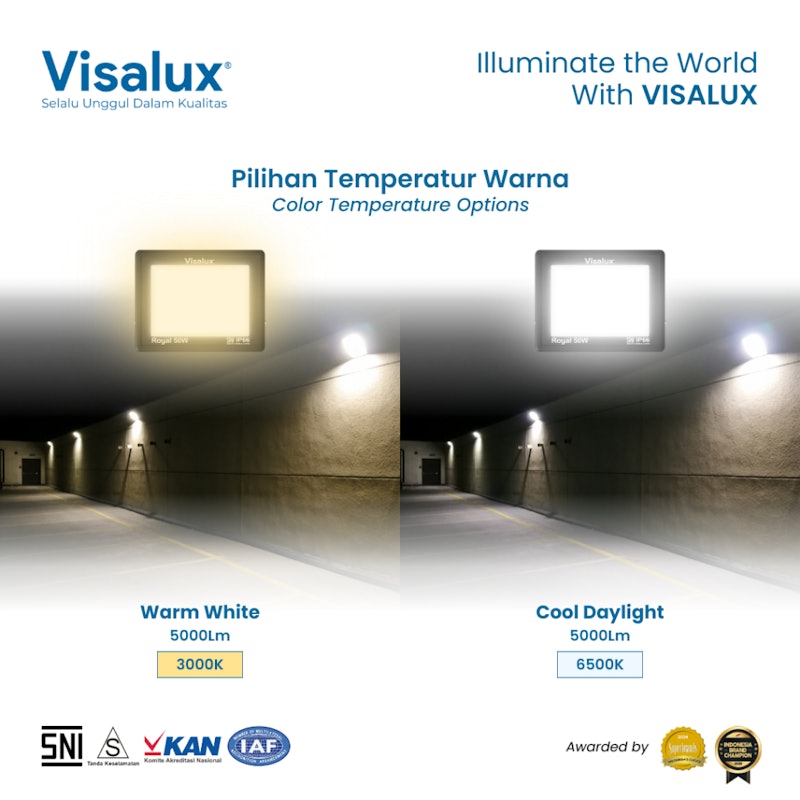 Visalux Royal LED Flood Light Putih 5