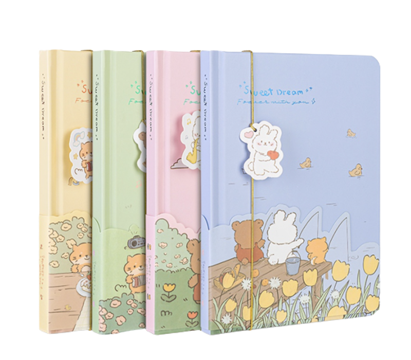 Agenda Sampul Lucu 96 Lembar Halaman Bercorak 1